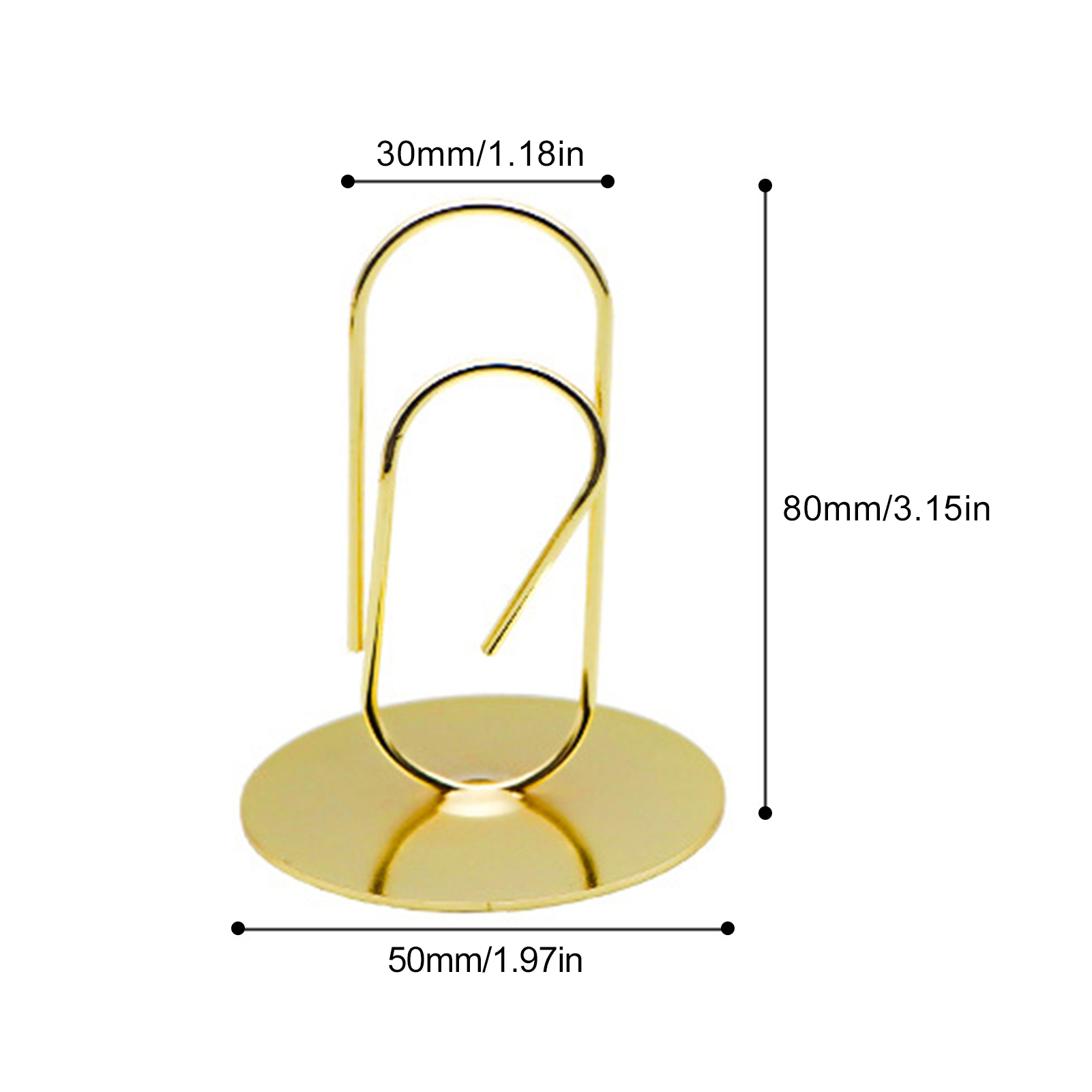 Tischnummern-Kartenhalter mit  – Table Number Gold Bewertung und Preis