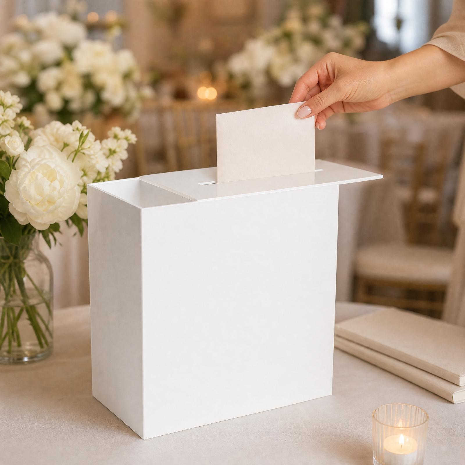 Acryl-Kartenbox mit Schiebedec – Wedding Card Box Bewertung und Preis