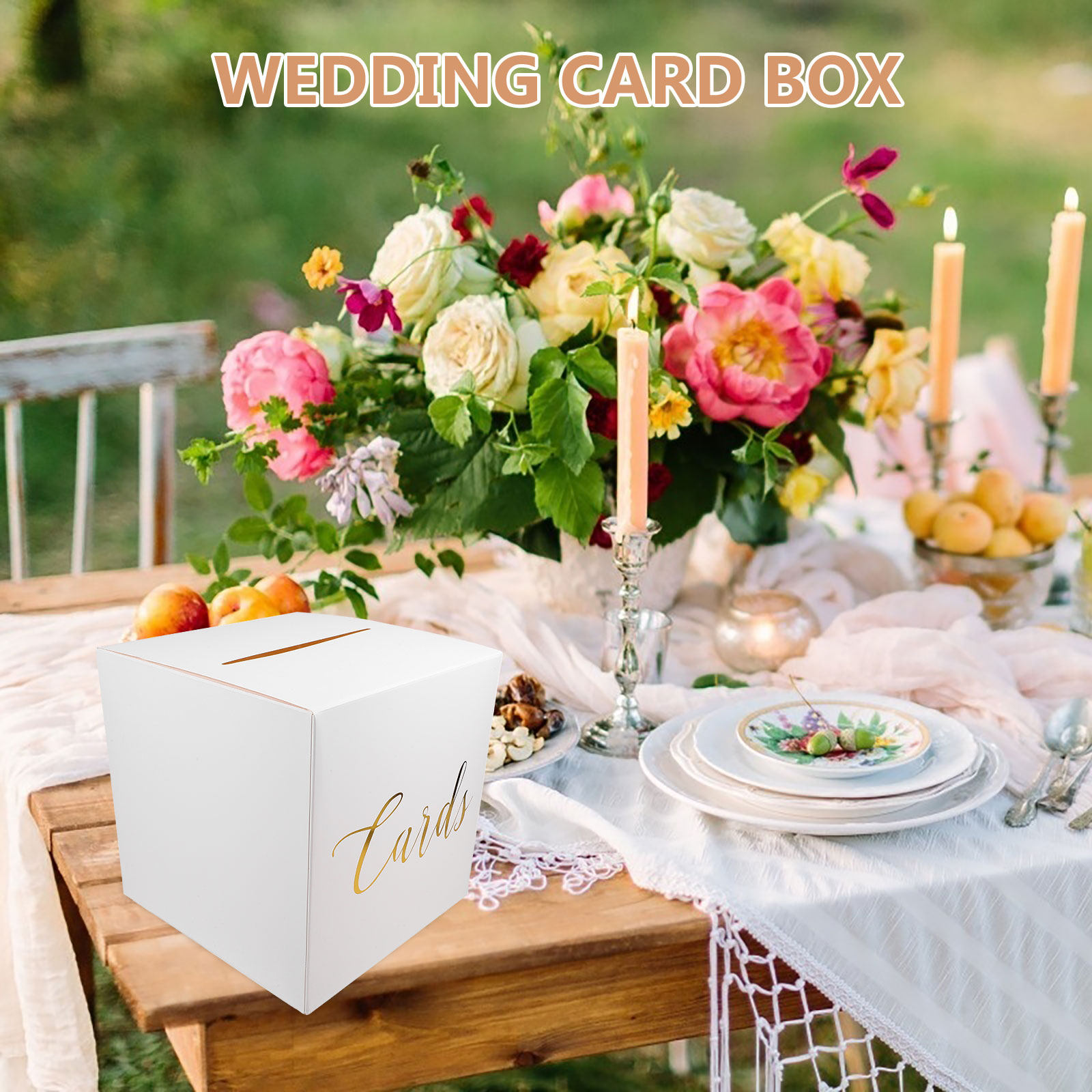 1 Set Hochzeitskartenbox aus P – Wedding Card Box Bewertung und Preis